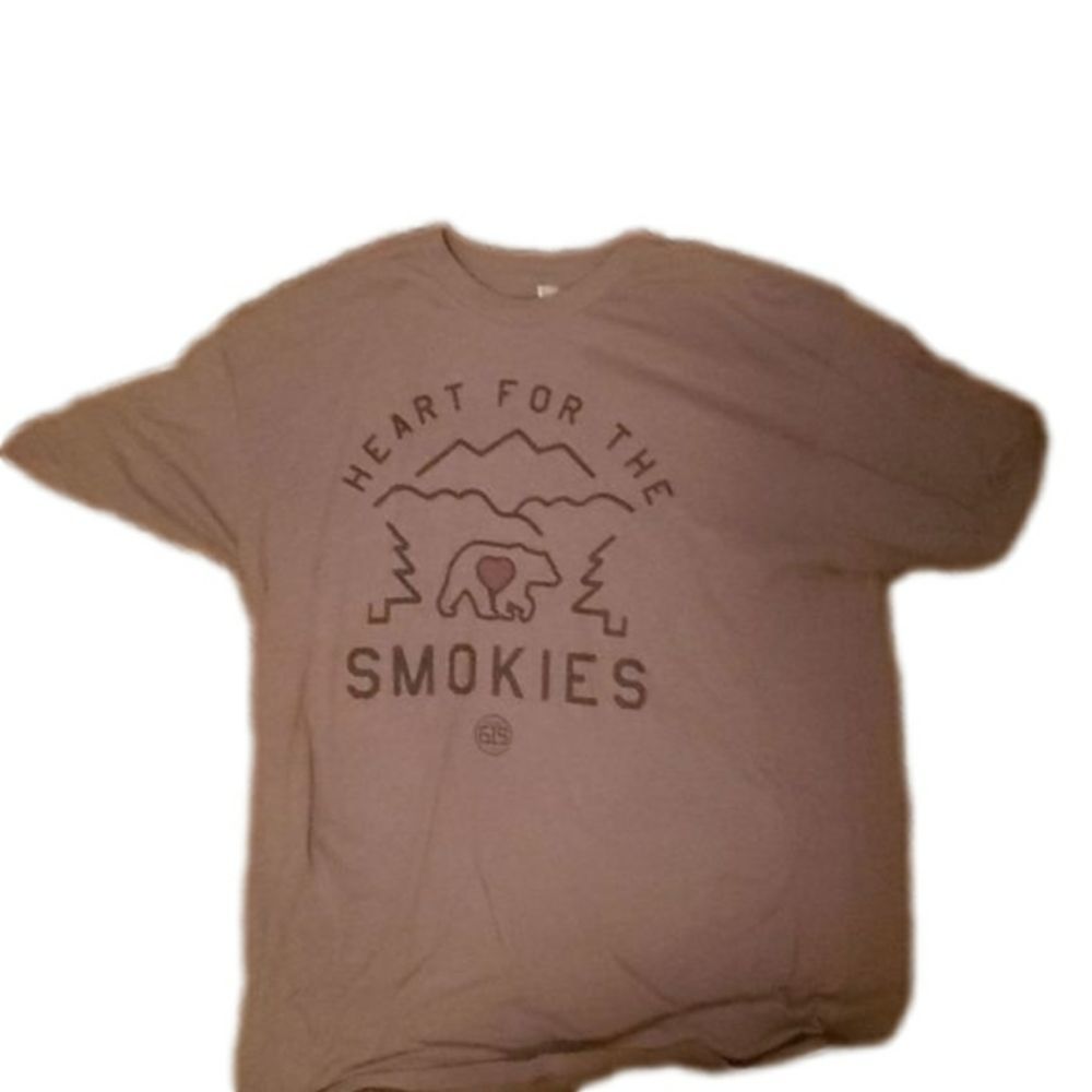 Heart for Smokeys shirt grey large